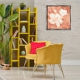 thumbnail image 4 of Stupell Industries Contemporary Hibiscus & Leaf Bunch Gray Floating Frame Canvas Art, 25 x 25, by Paul Brent, 4 of 8
