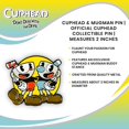 thumbnail image 5 of Videojuego oficial Enamel Pin Cuphead & Mugman Metal, 5 of 5
