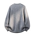 thumbnail image 6 of Mens Cardigan Sweaters Argyle Plaid Button Down V Neck Knit Long Sleeve Loose Knit Outerwear Sweaters Tops, 6 of 9