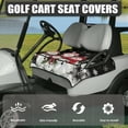 thumbnail image 2 of SEANATIVE Xma Golf Cart Seat Cover for Front Seats Snowman Golf Cart Seat Blanket with Pockets Non-Slip Golf Cart Seat Towel for Club Car Travel Sports Golf Cart Accessories for 2 Person Seats, 2 of 7