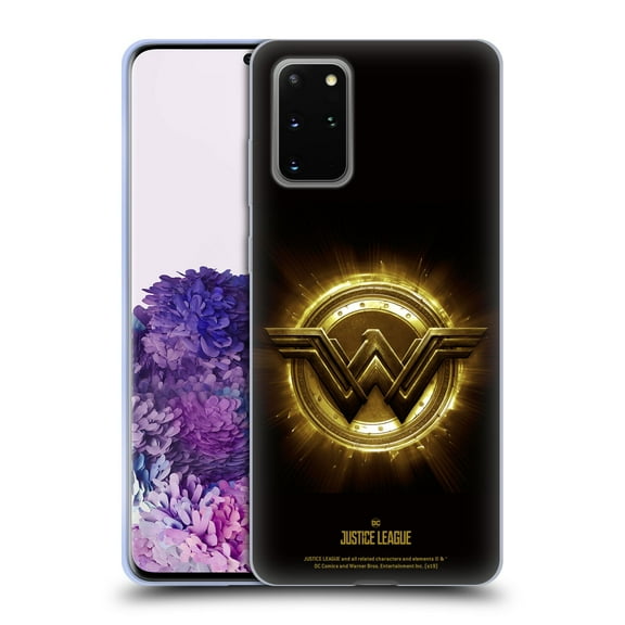 Head Case Designs Officially Licensed Justice League Movie Logos Wonder Woman 2 Soft Gel Case Compatible with Samsung Galaxy S20 / S20 5G