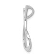 thumbnail image 2 of Auriga 14k White Gold Slide for Women (L-28 mm, W-19 mm), 2 of 6