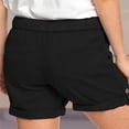thumbnail image 2 of Womens Summer Shorts Elastic Waist Pocketed Casual Pants, 2 of 4