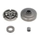 thumbnail image 2 of Embragues de dientes Llantas de tambor Piñón, 7 dientes Embrague Tambor Accesorios de motosierra Kit de tambor de embrague de motosierra para HUSQVARNA El mejor de su clase, 2 of 8