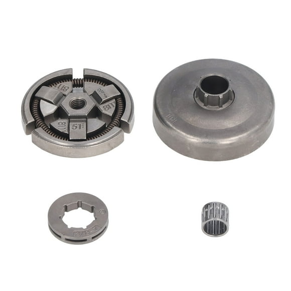 TICFOX Kit de Roulement de Pignon de Tambour d'embrayage de Tronçonneuse à 7 Dents Accessoires Améliorés de Tronçonneuse pour Husqvarna 55 51 50