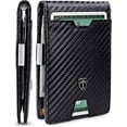 thumbnail image 1 of Men's Slim Wallet with Money Clip AUSTIN RFID Blocking Bi-Fold Credit Card Holder Men's with Gift Box, 1 of 5