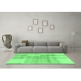 thumbnail image 3 of Ahgly Company Indoor Rectangle Checkered Emerald Green Modern Area Rugs, 8' x 12', 3 of 4