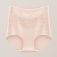 thumbnail image 2 of Bovxnpu Womens Underwear Plus Size Panties, Women's High Waisted Cotton Brief Underwear, Lace Abdomen Mid-rise Waist And Hip Lift Breathable Underwear Briefs L, 2 of 4