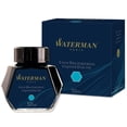 thumbnail image 2 of Waterman Fountain Pen Ink - Inspired Blue - 50ml Bottle, 2 of 2