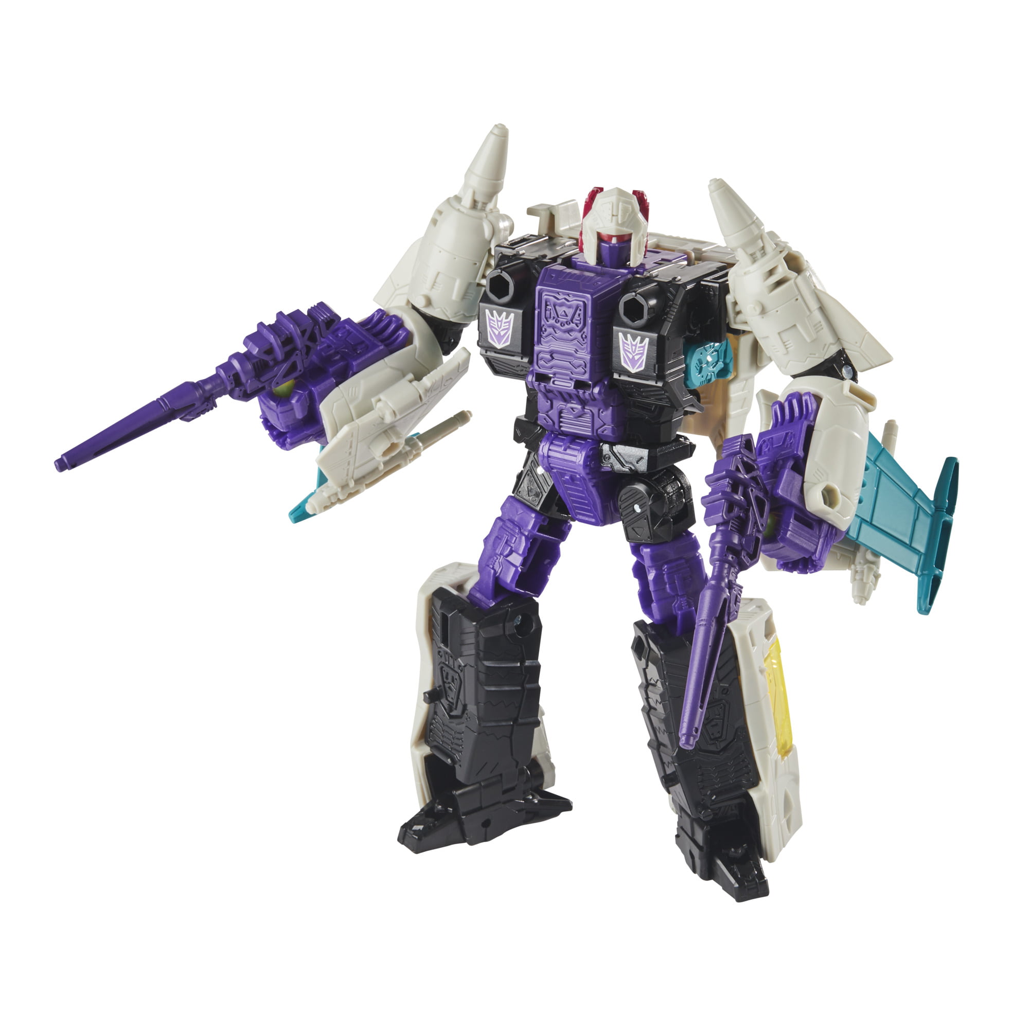 8 and Up Transformers Toys Generations War for Cybertron 7-inch Earthrise Voyager WFC-E21 Decepticon Snapdragon Triple Changer Action Figure