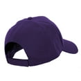 thumbnail image 4 of I'd Rather Be Ghost Hunting Heat Transfer 5 Panel Cotton Jersey Knit Cap - Purple OSFM, 4 of 5