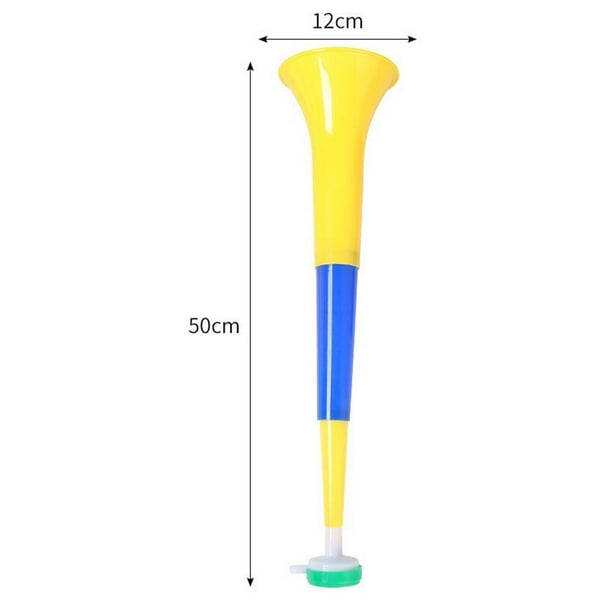 Lithyc 4 Bocinas De Fútbol Con Forma De Balón Y Cordón – Cuernos De Estadio Para Animaciones, Fiestas Y Eventos Deportivos