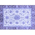 thumbnail image 1 of Ahgly Company Indoor Rectangle Abstract Blue Modern Area Rugs, 3' x 5', 1 of 1