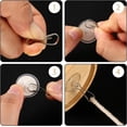 thumbnail image 3 of 100pcs Self-Adhesive Ceiling Hooks, NOGIS Round Suction Cup Sticky Ceiling Discs Without Drilling Removable Wall Hanger for Hanging Festival Wedding Birthday Christmas Decor (2cm/0.78inch), 3 of 7