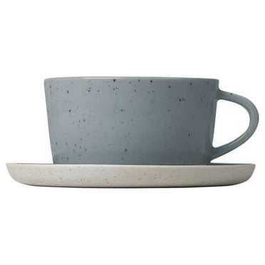 5 oz Sablo Coffee Cups & Saucers, Savannah - Set of 2