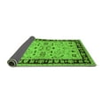 thumbnail image 2 of Ahgly Company Indoor Rectangle Oriental Green Industrial Area Rugs, 4' x 6', 2 of 4