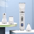 thumbnail image 5 of 4-in-1 Pet Grooming Clippers Professional Dog Hair Trimmer Set LCD Pet Hair Set White, 5 of 5
