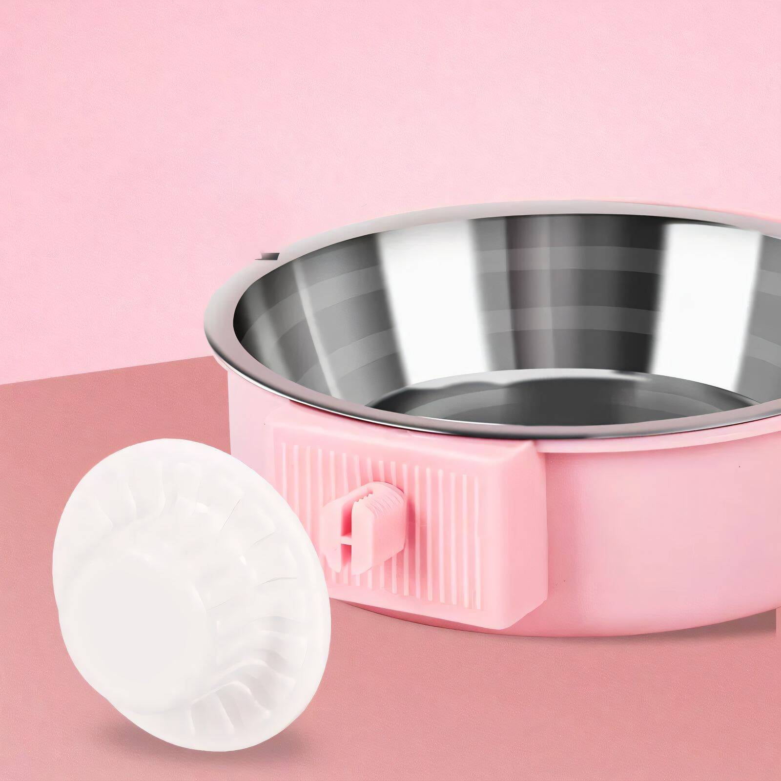 BESTSKY 5Pcs Cat Food Bowl,Anti-Spill Function Cat Bowls,Premium Stainless Steel Material Elevated Dog Bowls
