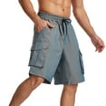 thumbnail image 4 of IROINNID Men's Casual Workout Shorts Loose Fitness Jogger Athletic Leisure Shorts, 4 of 9