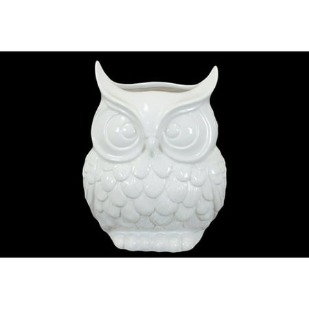 Urban Trends Ceramic Owl Vase
