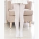 thumbnail image 1 of Calcetines de baile de terciopelo fino para niñas, medias grandes de ballet para primavera y verano, medias blancas, 1 of 6