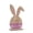 Purple, variant on Luoshdecor Wooden Easter Desk Sign, Wooden Bunny Table Centerpiece Ornament - Happy Easter Table Decor for Home Party Decor