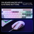 thumbnail image 4 of Combo de teclado y ratón para juegos Redragon S151 K525 RGB, 4 of 9