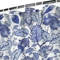 thumbnail image 4 of 36" x 72" Small Floral Shower Curtain Vintage Country Style Includes Hooks, 4 of 5