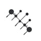 thumbnail image 2 of Ganchos de pared Advancent para puerta Negro, 2 of 6