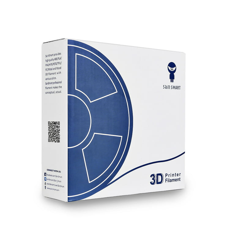 SainSmart Blue Flexible TPU 3D Printing Filament, 1.75 mm, 250g
