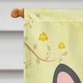 thumbnail image 3 of Easter Eggs French Bulldog Black Flag Canvas House Size, 3 of 4