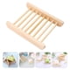 thumbnail image 2 of EeaseMX 6 jaboneras de madera para escurrir platos, soporte de madera para jabonera de baño, 2 of 8