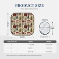 thumbnail image 3 of Vsdgher Rustic Plaid Forest Lodge Print Car Windshield Sun Shade, Reflective Sunshade Window Sunshade Sun Visor Protector Fit for Cars,Trucks,SUVs-Medium, 3 of 6