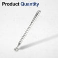 thumbnail image 3 of Uxcell Telescoping Magnetic Pickup Tool 1.5LB Stainless Steel 4.7" to 19.7" Extendable Magnet Retrieval Stick with Pocket Clip for Car Industry Garage Office, Silver, 3 of 7
