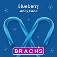 thumbnail image 2 of Brach's Blueberry Candy Canes, Holiday Christmas Candies, Christmas Candy Ornaments, 5.3 oz Box, 12 Count, 2 of 8