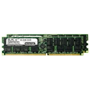 4GB 2X2GB Memory RAM for Iwill D Series DK8N DDR RDIMM 184pin PC3200 400MHz Black Diamond Memory Module Upgrade