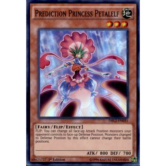YuGiOh Dragons of Legend 2 Super Rare Prediction Princess Petalelf DRL2-EN031