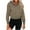 Brown, variant on Hoodies For Women Sevevn Women Casual Loose Hooded Long Sleeve Zipper Solid Colour Hoodies Sweatshirt With Pocket
