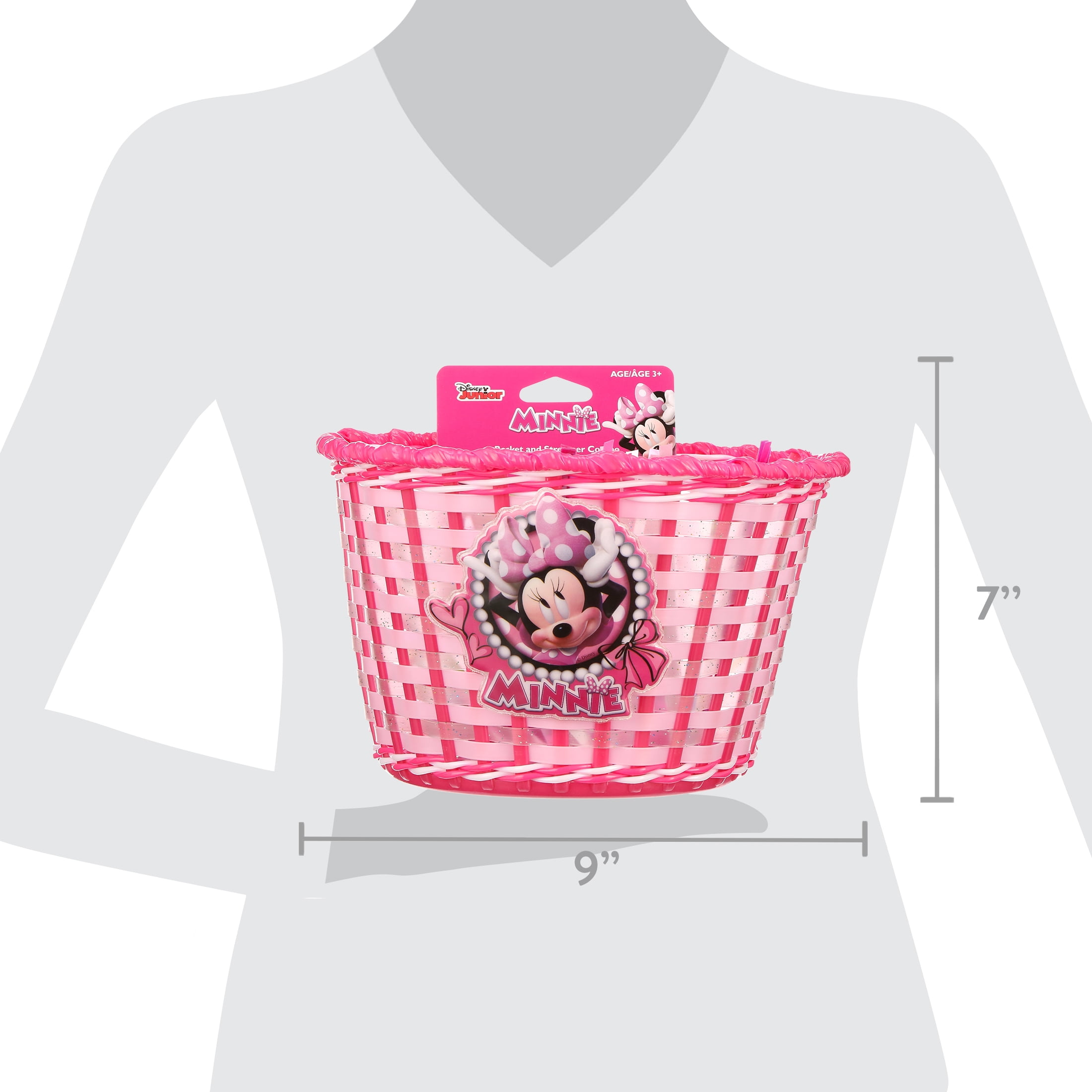 Minnie mouse outlet bike basket