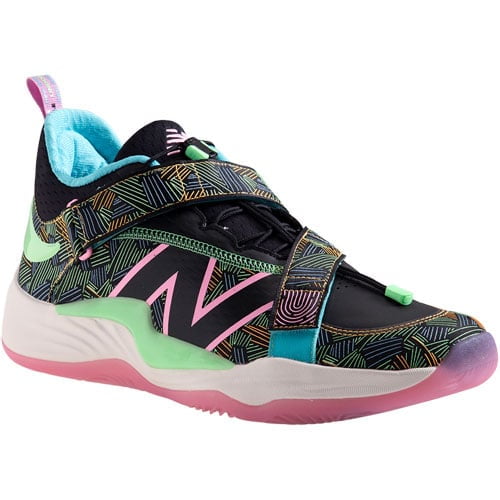 New Balance Unisex Fuelcell Lindor 2 Baseball Turf Shoe Black/Pink