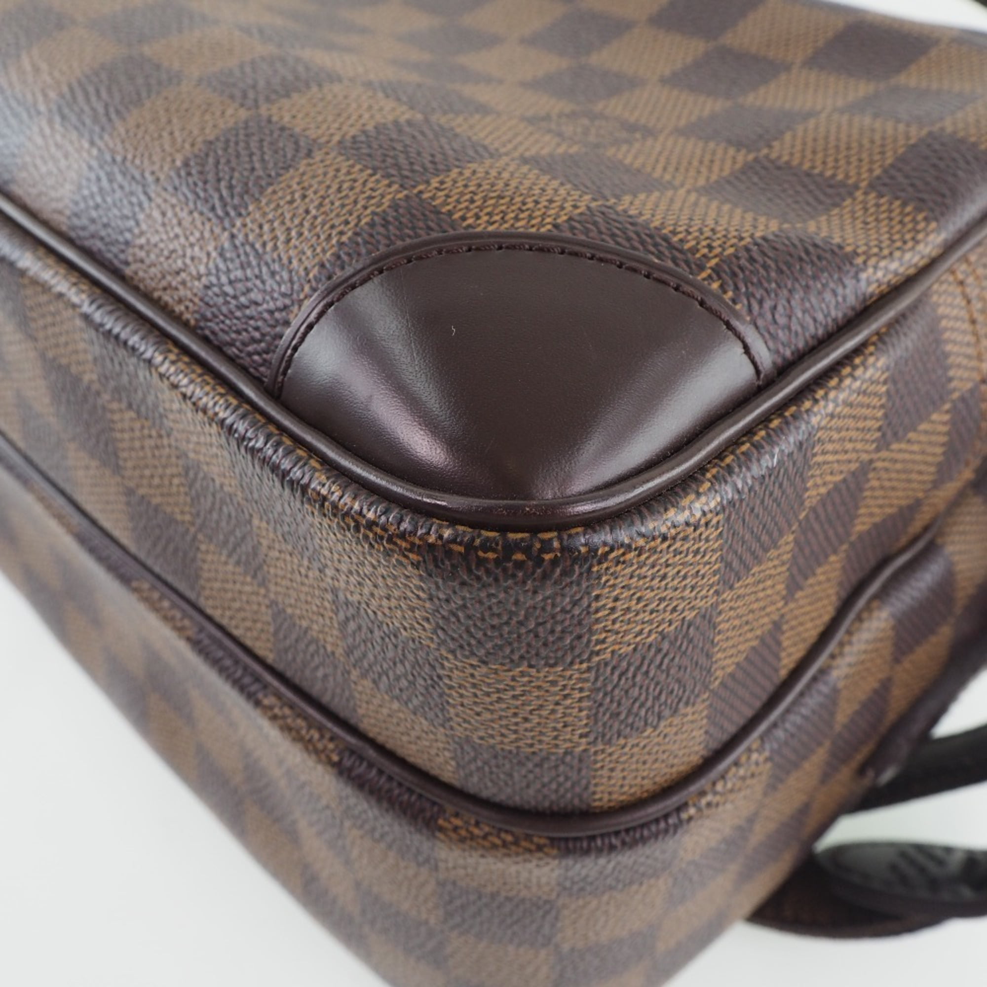 Louis Vuitton - Authenticated Nile Handbag - Cloth Brown for Women, Good Condition