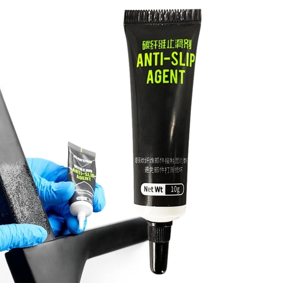 Carbon Anti Slip Grease - Carbon Fiber Assembly Grease, Anti Slip Lube for Bicycle Seat Post Frames, Increased Friction Mountain Bike Paste, Prevent Corrosion for Seatpost (10g)