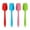 Cream scraper, variant on Silicone Spatulas, 10.6 inch Rubber Spoon Spatula Heat Resistant One Piece Design Seamless Non-Stick Spoonulas Flexible Scrapers Baking Mixing Tool (4 Pcs)
