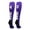 #40, variant on Player Id Number Socks Over the Calf Purple White (#99, Large)