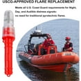 thumbnail image 5 of 3x Marine * Light Electronic Boat Distress Flare Light Flashlight, 5 of 9