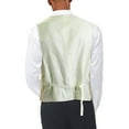 thumbnail image 2 of Lauren Ralph Lauren Mens Hitchcock Linen Suit Separates Suit Vest Beige L, 2 of 2