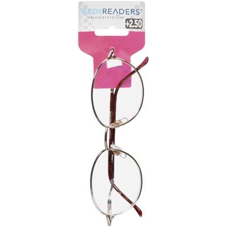 By Magnivision: Readi Readers +2.50 Glasses, 1 ct