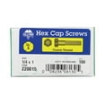 thumbnail image 2 of Hillman 1/4" Yellow Dichromate Grade 8 Steel Hex Head Cap Screw, 2 of 2