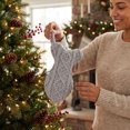 thumbnail image 4 of Cat Christmas Stocking Gift Bag, Knit Christmas Stocking for Pets Christmas Decorations, Fish Shape Hanging Christmas Stocking for Pets Xmas Holiday Party Decorations, 4 of 5