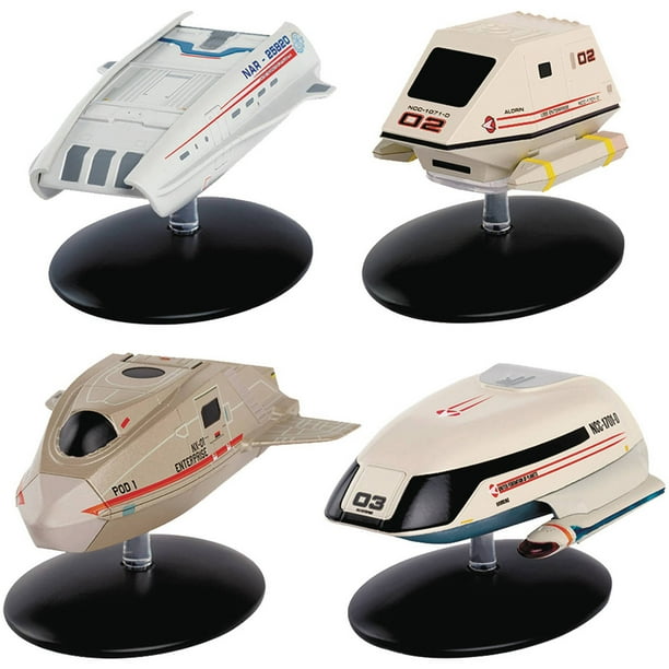 Diamond Select Toys Star Trek Starships Figurine Set #3 Shuttlecraft Part 2 - Walmart.com